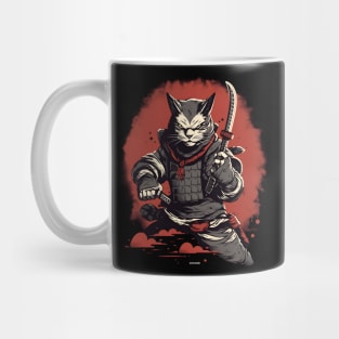 ninja cat Mug